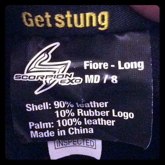 Scorpion Women’s Long Gloves - Picture 7 of 8